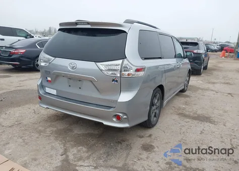 2015 Toyota Sienna Se 8 Passenger from USA, damaged, VIN 5TDXK3DC3FS602265